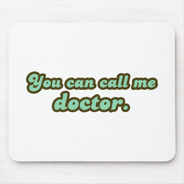 Ph.D. & Med School Graduation Gifts Mouse Pad (Front)