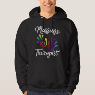Ph Funny Massage Therapist Costume Hand Therapy  Hoodie