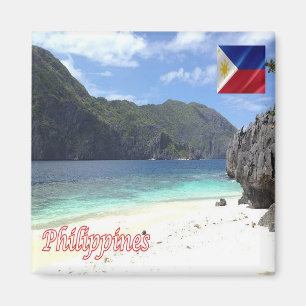 PH - Philippines - Matinloc Island Beach Magnet