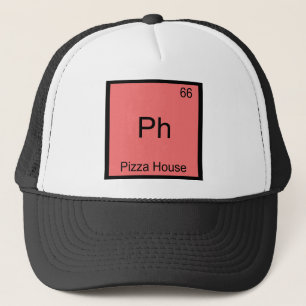 Ph - Pizza House Funny Chemistry Element Symbol Trucker Hat
