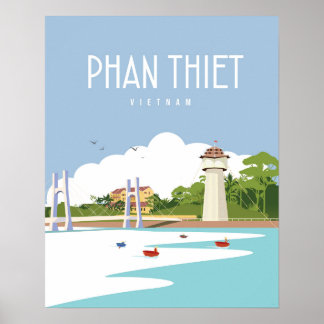 Phan Thiet vietnam | Travel Poster