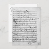 Phantasiestucke, Opus, for piano Postcard (Front/Back)
