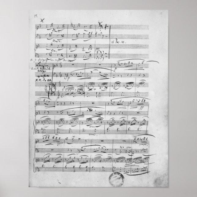 Phantasiestucke, Opus, for piano Poster (Front)