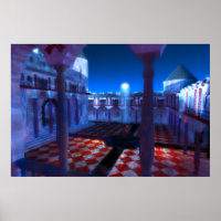 Phantastes: Courtyard of the Palace Print