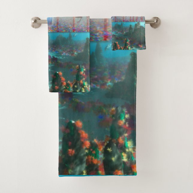 Phantastes: The Fairy Bath Bath Towel Set (Insitu)