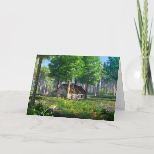 Phantastes: The Forest Cottage Card (Front)