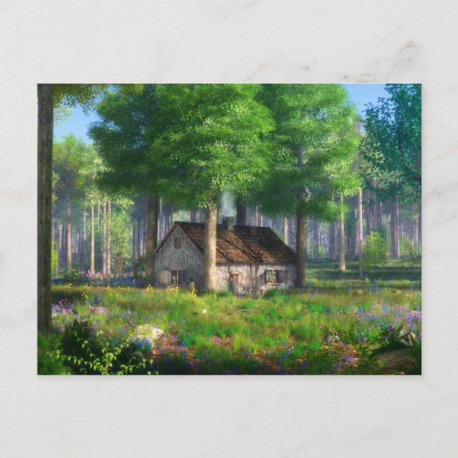 Phantastes: The Forest Cottage Postcard (Front)