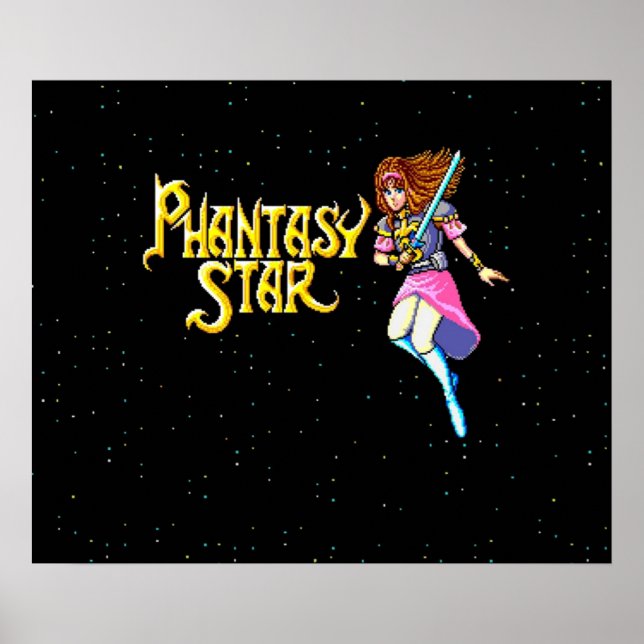 Phantasy Star Poster (Front)