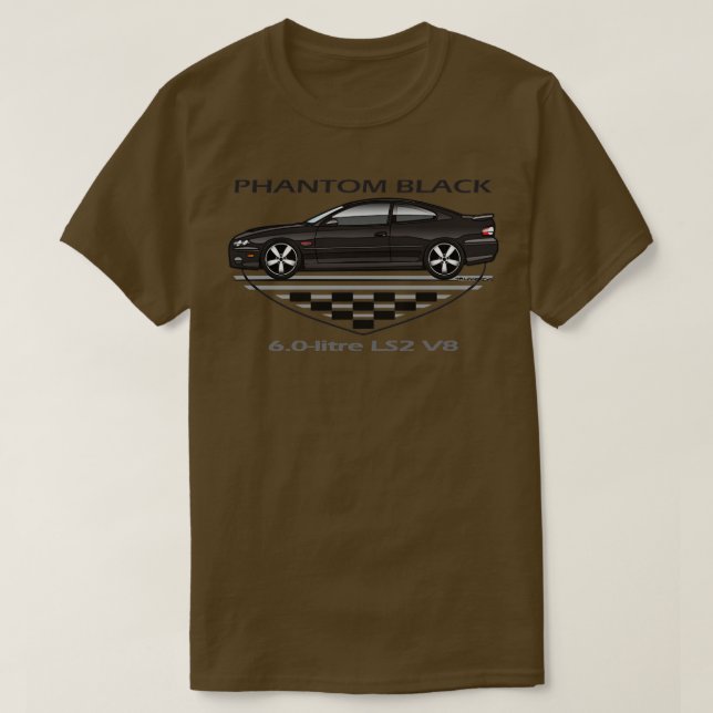 Phantom Black T-Shirt (Design Front)