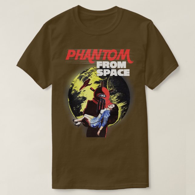 Phantom From Space Cult Classic Horror Fan Art T-Shirt (Design Front)