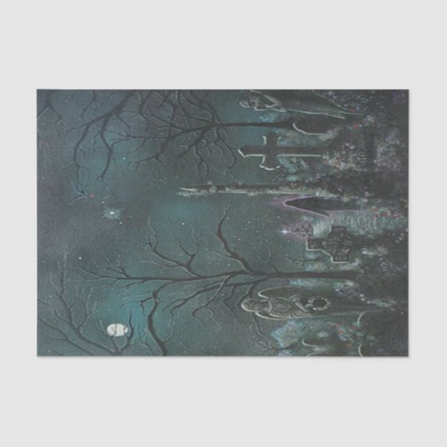 Phantom Graveyard Tissue Paper (Front)