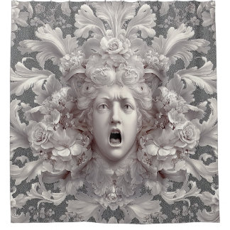 Phantom of the Veil Shower Curtain