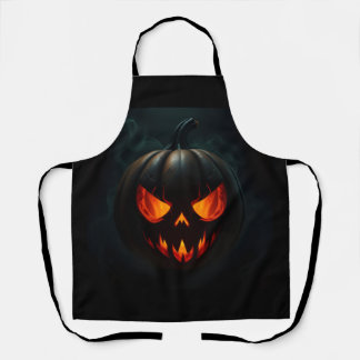 Phantom Pumpkin Lord – Dark Glow Art Apron