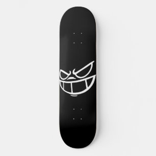 Phantom Smile™ Black & White Skateboard Deck