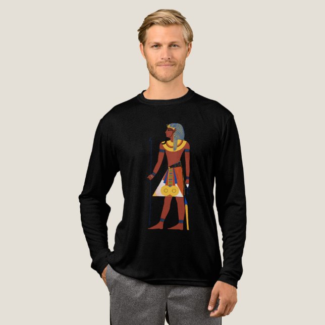 Pharaoh Graphic Tee – Ancient Egyptian Power & Sty (Full Front)