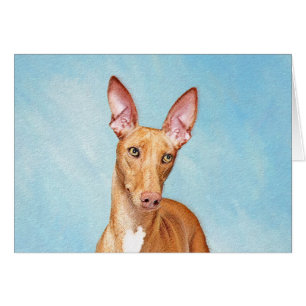 Pharaoh Hound Painting - Cute Original Dog Art