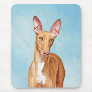 Pharaoh Hound Painting - Cute Original Dog Art Mouse Pad
