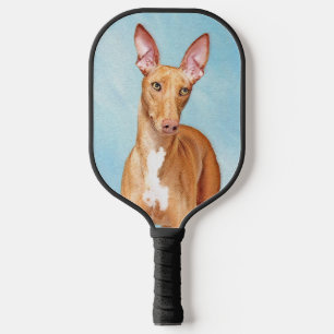 Pharaoh Hound Painting - Cute Original Dog Art Pickleball Paddle