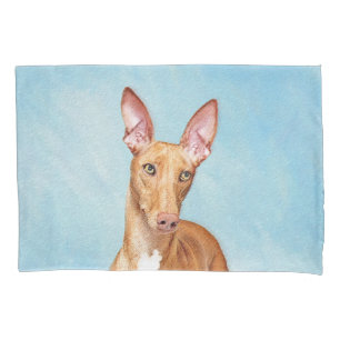 Pharaoh Hound Painting - Cute Original Dog Art Pillowcase