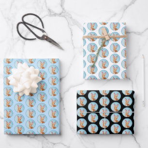 Pharaoh Hound Painting - Cute Original Dog Art Wrapping Paper Sheet
