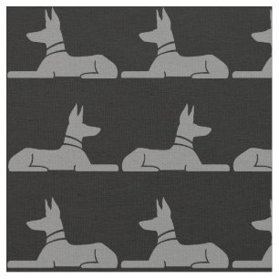Pharaoh Hounds Pattern Fabric