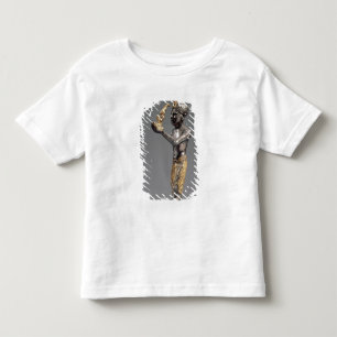 Pharaoh making an offering before the Goddess Maat Toddler T-Shirt