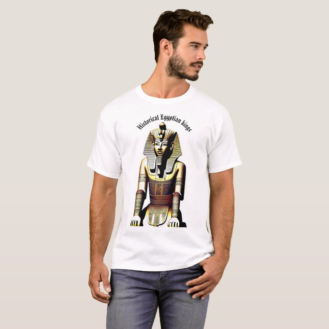 Pharaoh of Egypt – Ancient Majesty Collection - T-Shirt (Front Full)