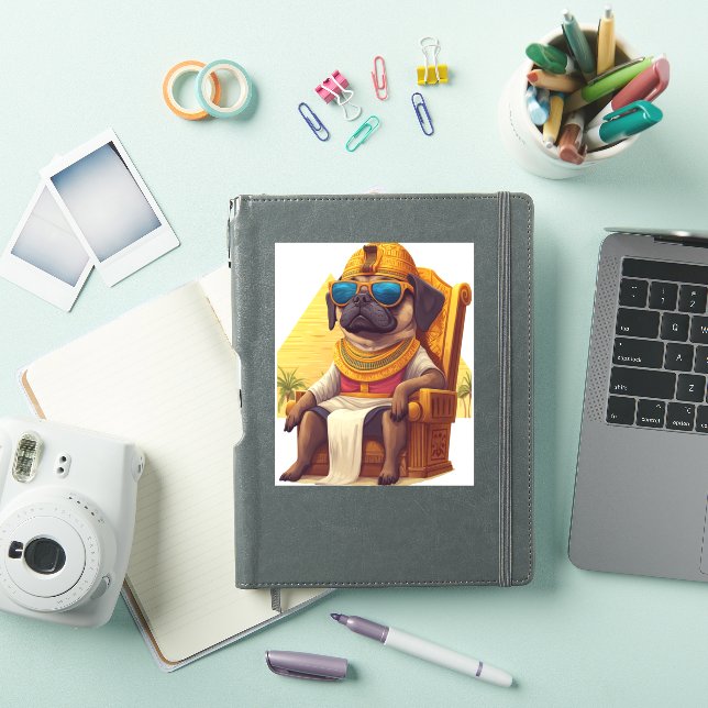 Pharaoh Pug – Ancient Egypt Dog (iPad Cover)