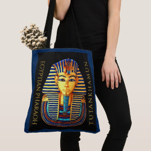 Pharaoh Tutankhamun Fine Art Fabric Bag