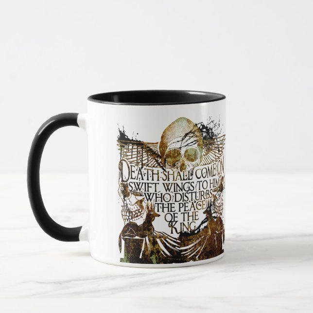 Pharaoh's Curse Mug (Left)
