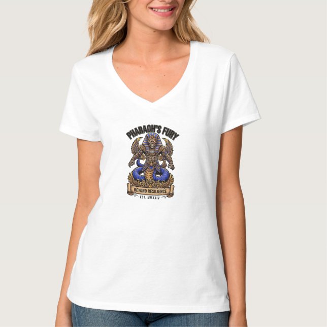 Pharaoh's Fury Ancient Anubis T-Shirt (Front)