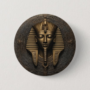 Pharaoh's Majesty: Luxurious Button Art