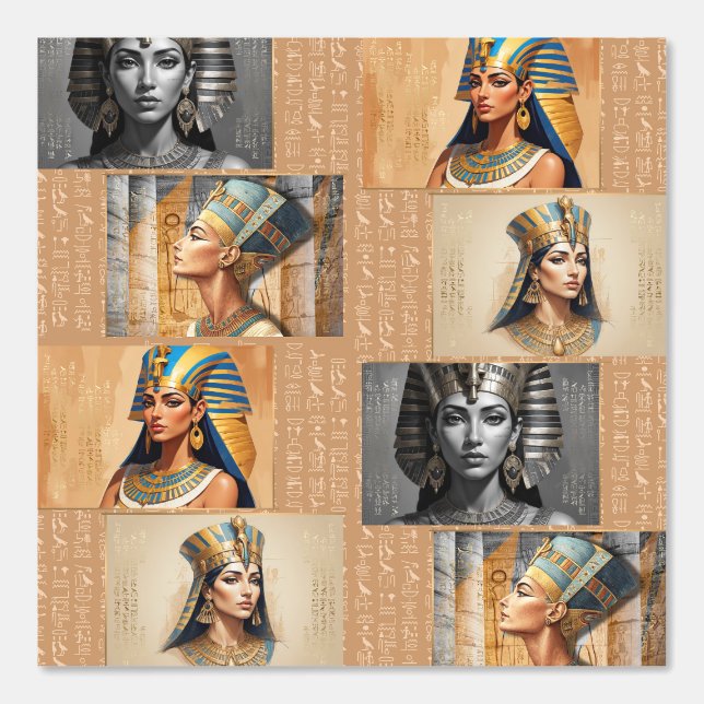 Pharaonic Wall Mural – Ancient Egyptian Art  (Front)