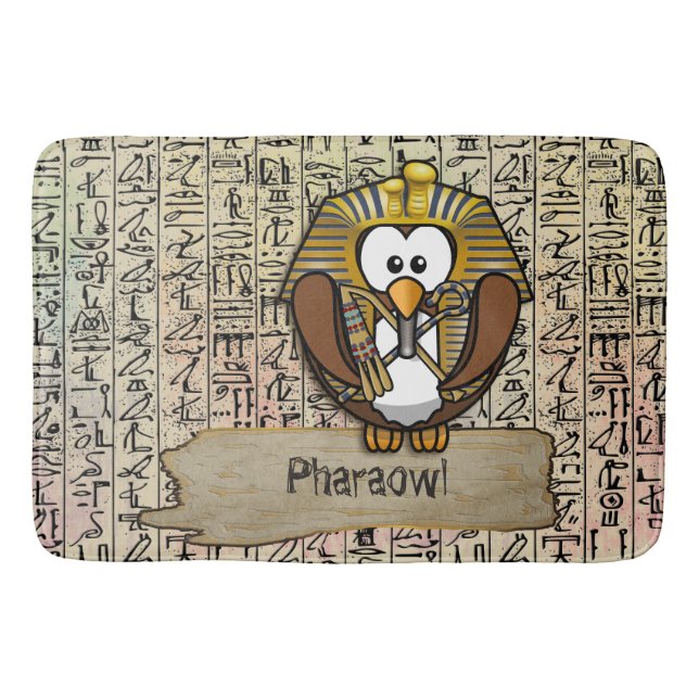 Pharaowl bathmat (Front)