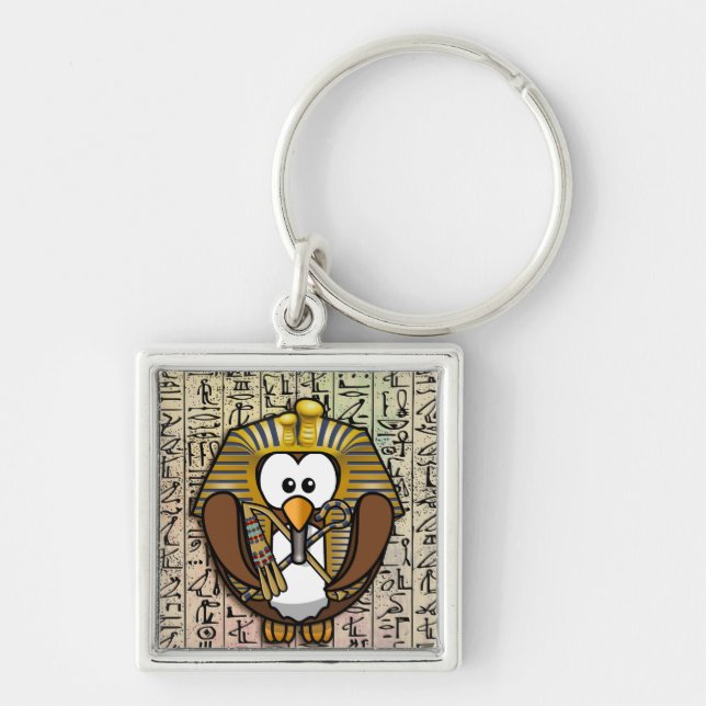 Pharaowl fashion accessories key ring (Front)