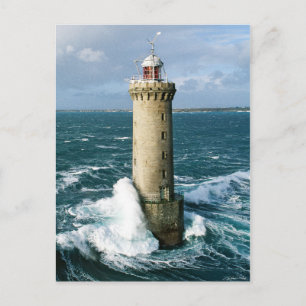 Phare de Kéréon Finistère France Postcard