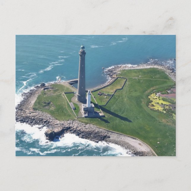 Phare de l'Île Vierge Finistère France Postcard (Front)