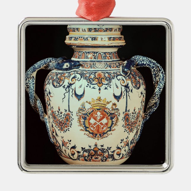 Pharmaceutical jar metal tree decoration (Front)