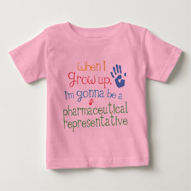 Pharmaceutical Representative (Future) Infant Baby Baby T-Shirt (Front)