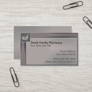 Pharmacist Business Card