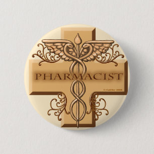 Pharmacist Caduceus pin