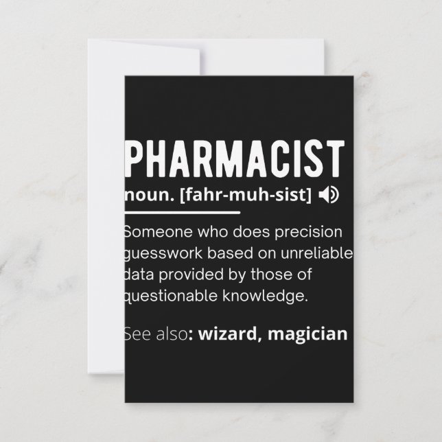 pharmacist card (Front)