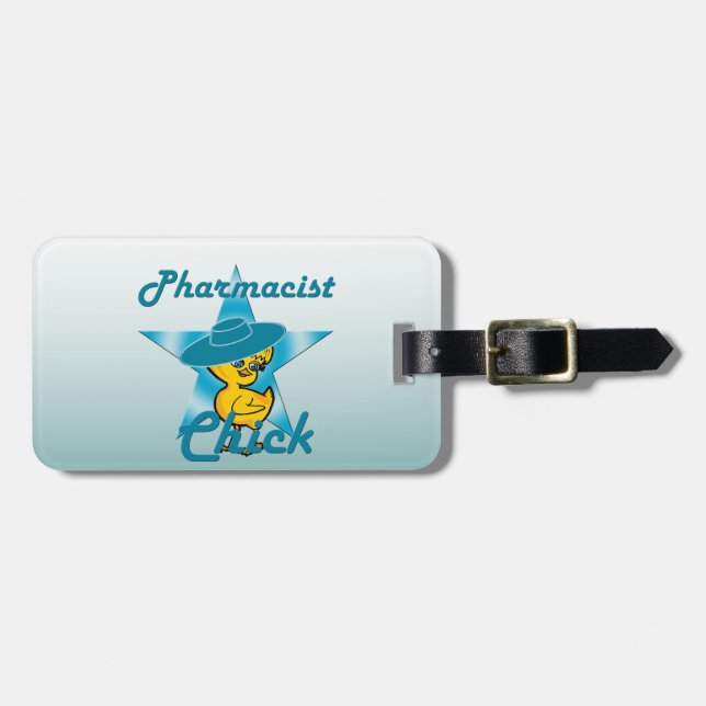 Pharmacist Chick #7 Luggage Tag (Front Horizontal)
