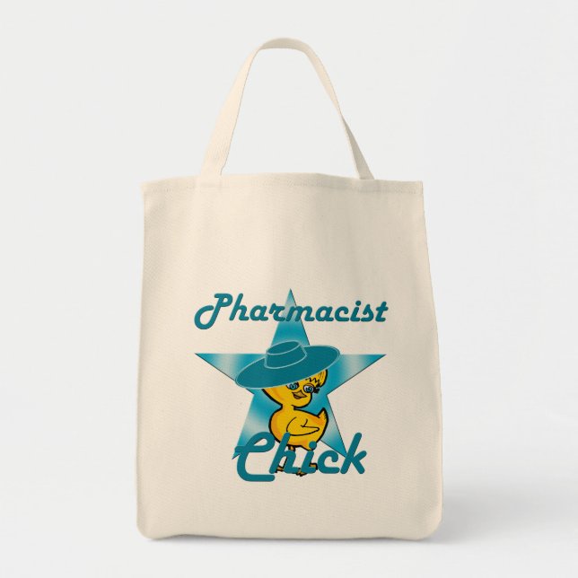 Pharmacist Chick #7 Tote Bag (Front)