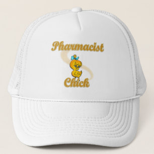 Pharmacist Chick Trucker Hat