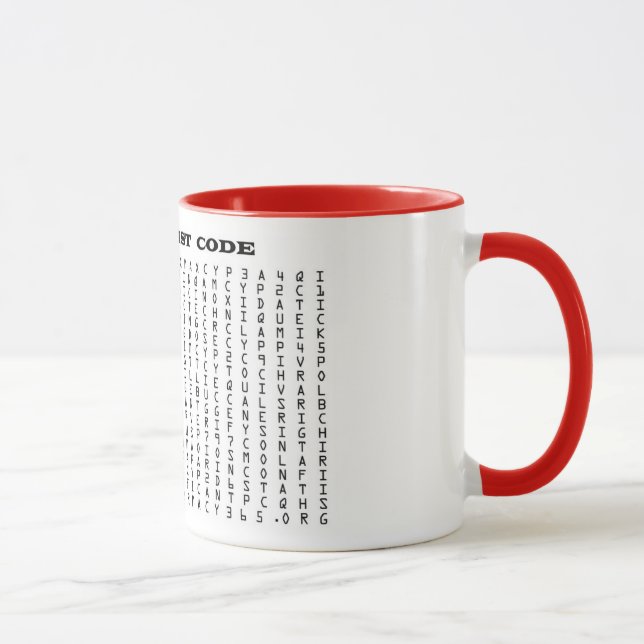 Pharmacist Code Mug (Right)