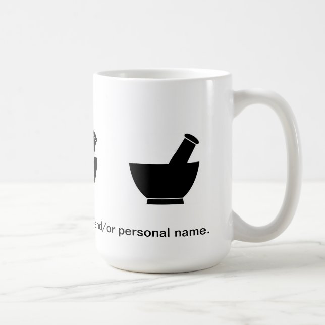 Pharmacist Compounding Pharmacy Coffee Travel Mug (Right)