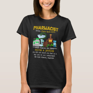 Pharmacist Definition Medicine Healthcare T-Shirt
