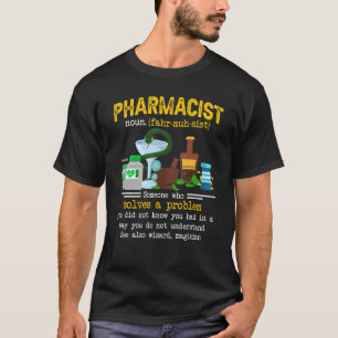Pharmacist Definition Medicine Healthcare T-Shirt