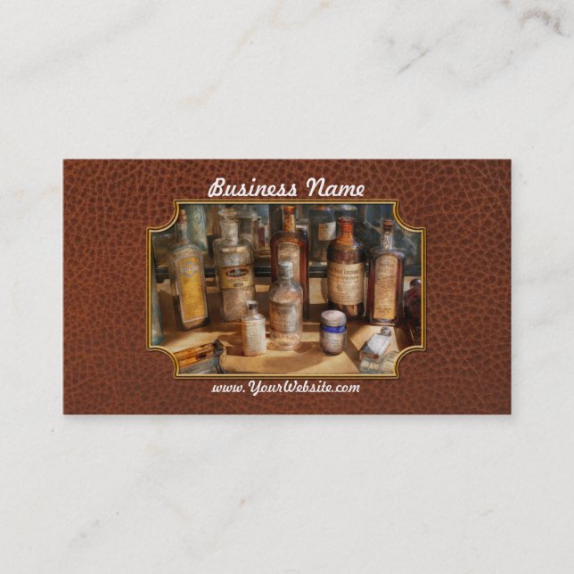 Pharmacist - Digestable Business Card (Front)